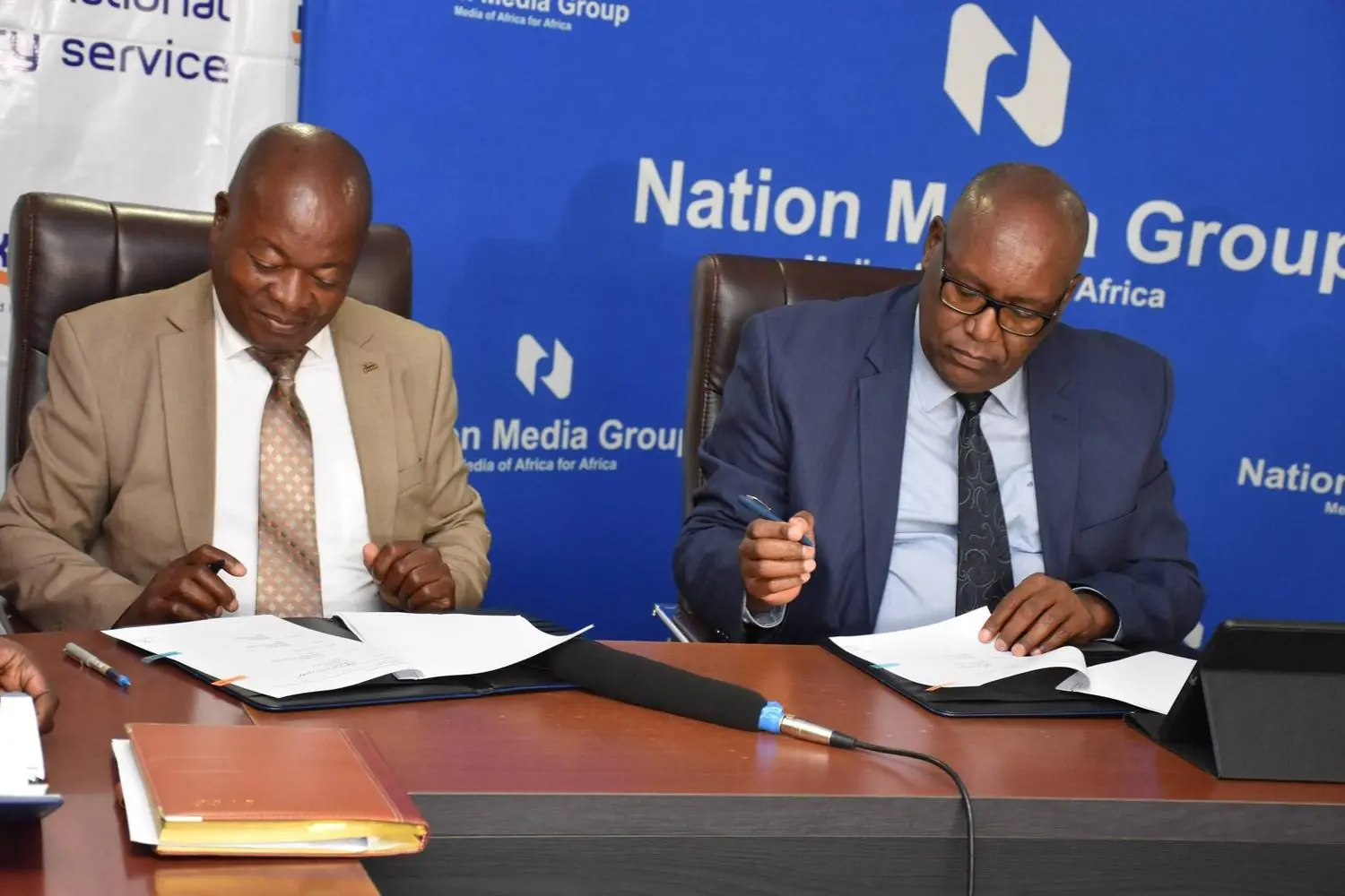 KNLS & NMG MOU Signing photo 3