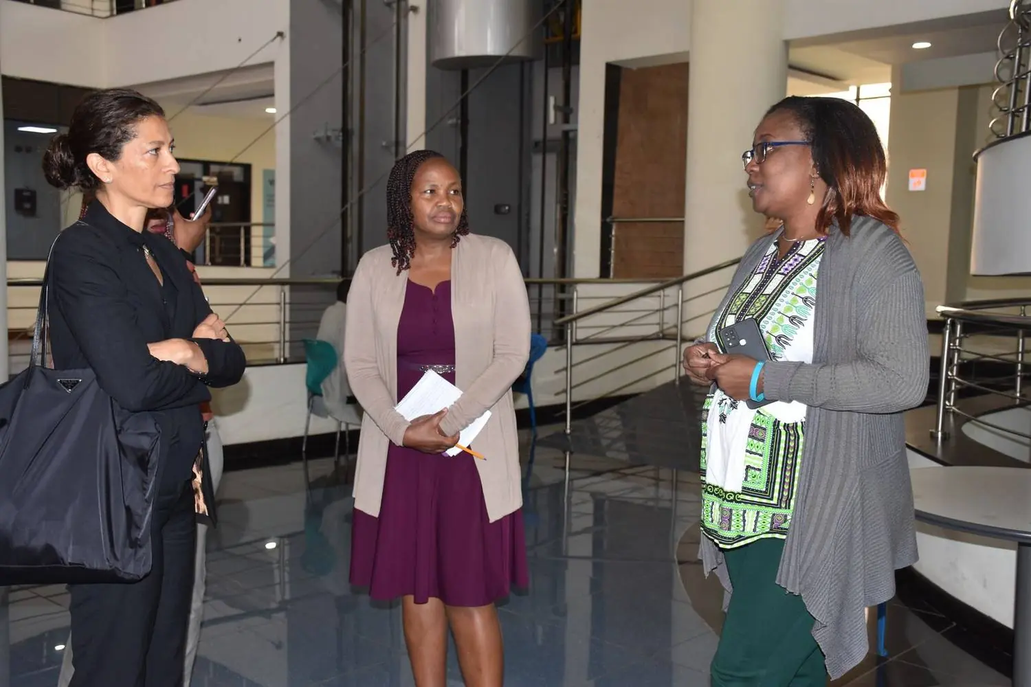 Rita Marshaam, Key Libraries Visit photo 1