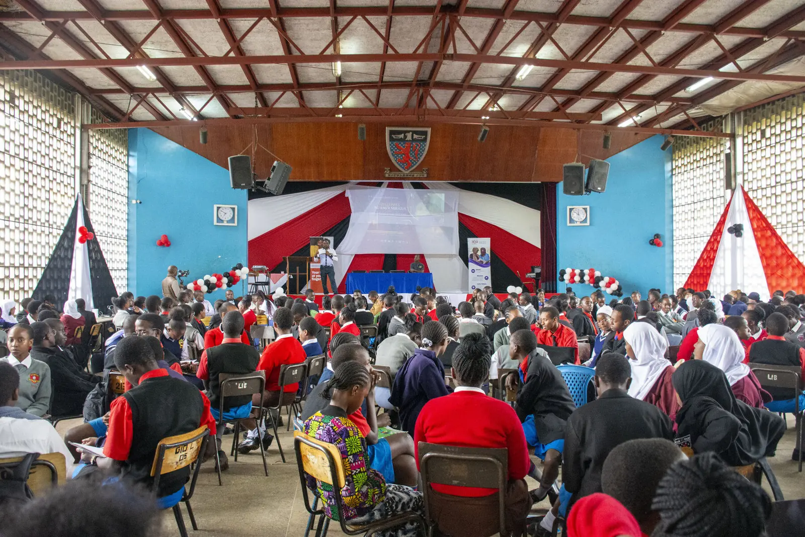 KNLS and American Spaces Outreach at Starehe Boys' Centre photo 6