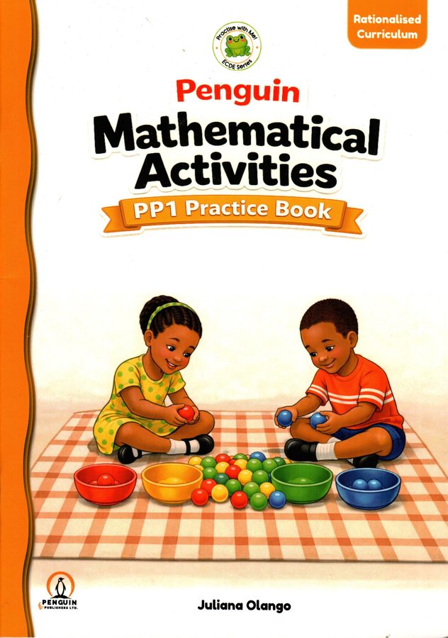 Cover of Mathematical activities-PP1 practice book