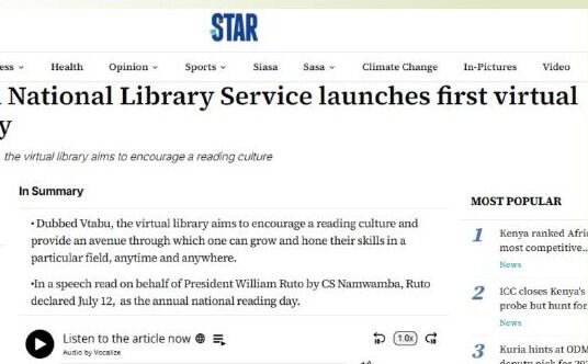 KNLS launches first Virtual Library
