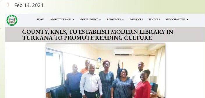 KNLS, Turkana County partnership