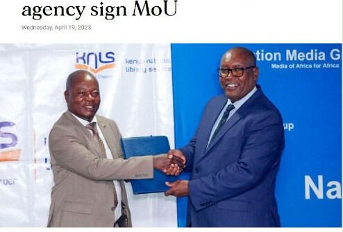 KNLS, NMG Foundation MOU